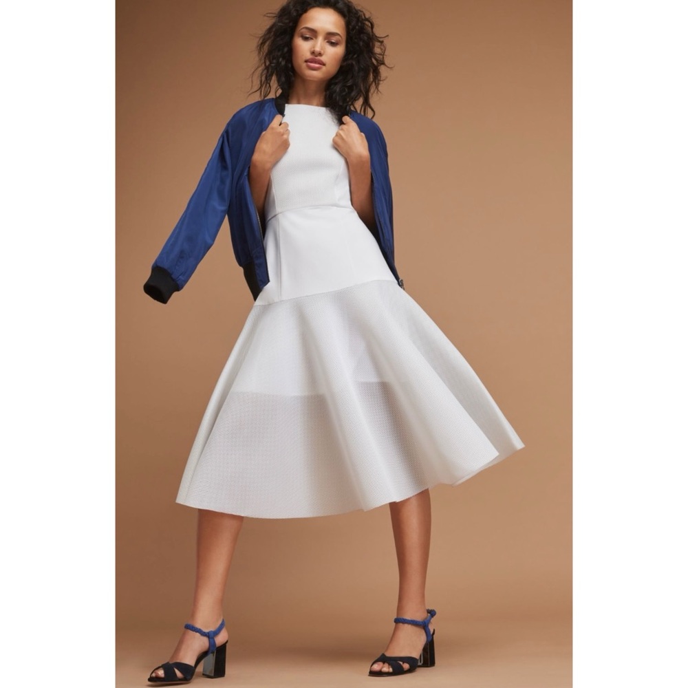 Anthropologie Black Halo Camille Midi Dress - Picture 1 of 9